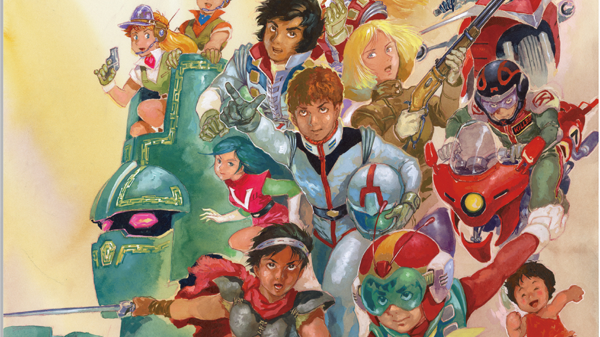 CD「安彦良和 アニメーション作品 音楽集」本日発売！描き下ろし三方背