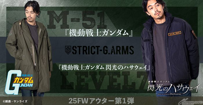 STRICT-G.ARMSより『機動戦士ガンダム』『閃光のハサウェイ』の本格
