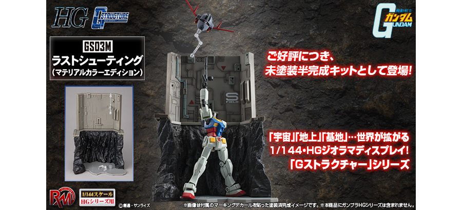Realistic Model Series Gストラクチャー 機動戦士ガンダム【GS03M