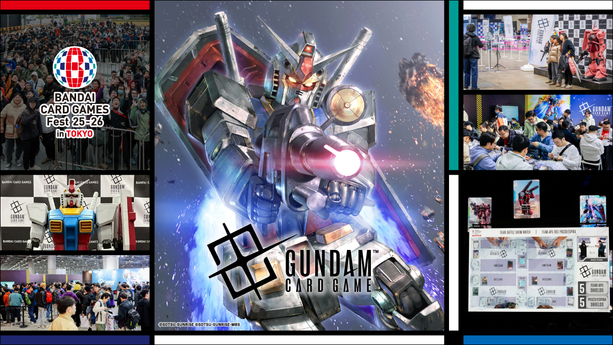 The Gundam Card Game is Coming to BANDAI CARD GAMES Fest 25-26 in
