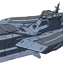 スぺングラー級MS搭載型強襲揚陸艦