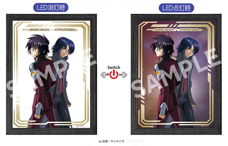 光るアートパネル