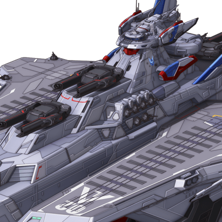 スーパーミネルバ級MS惑星強襲揚陸艦ミレニアム