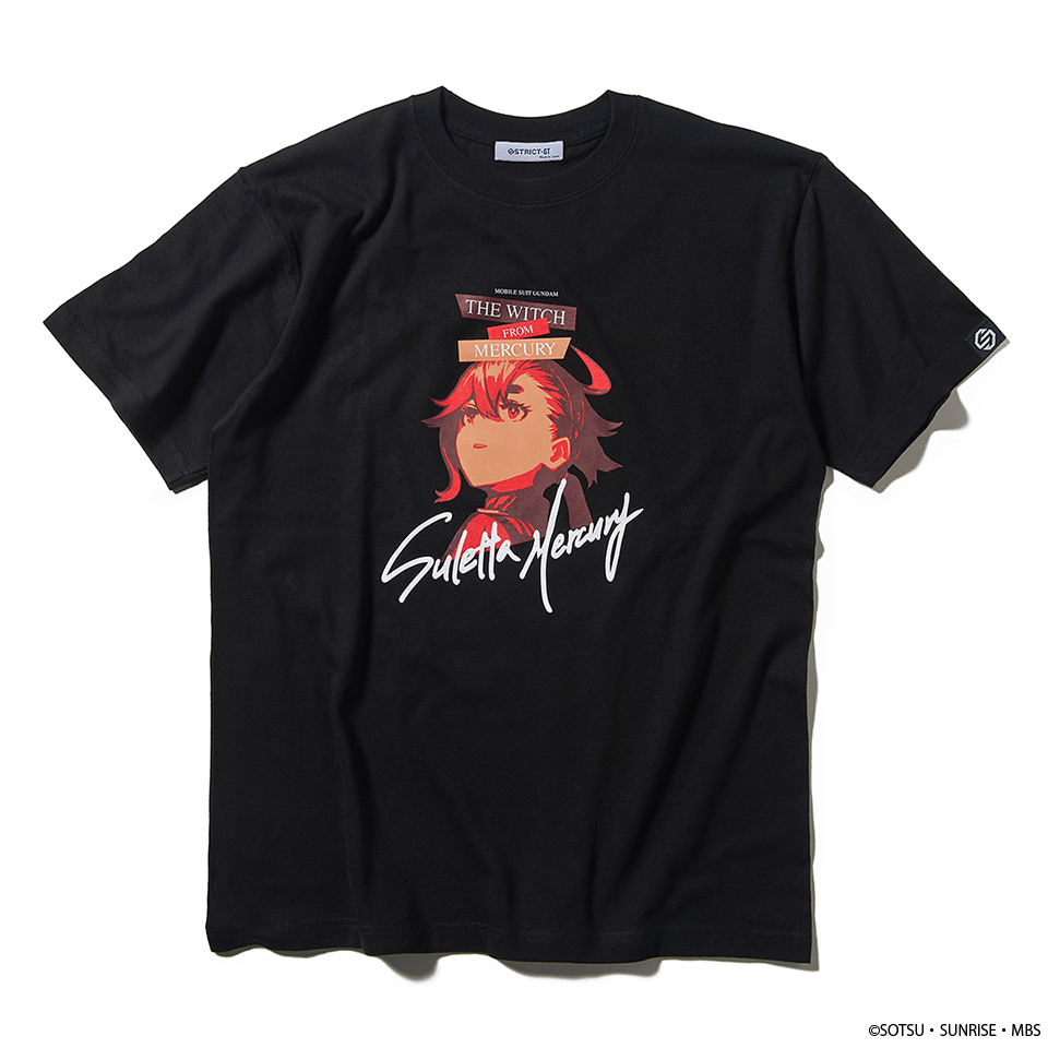 STRICT-G 『機動戦士ガンダム 水星の魔女』Tシャツ スレッタ